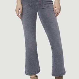 FRAME Le Bardot Crop Flare Jeans